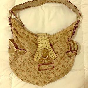 Guess handbag with metallic detail